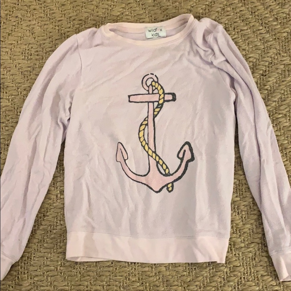 Wild fox Kids Anchor Crew Neck